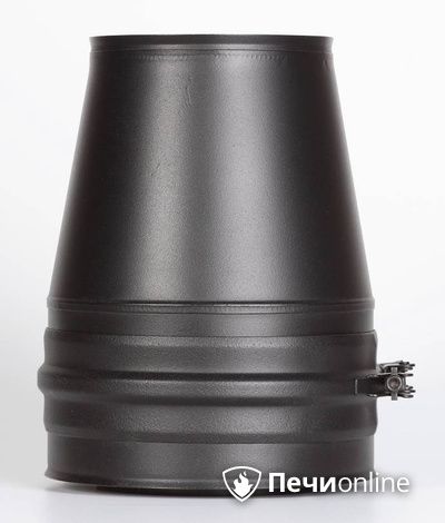Комплектующие дымохода Schiedel Конус д.150 PM25 (Черный) Permetr в Москве