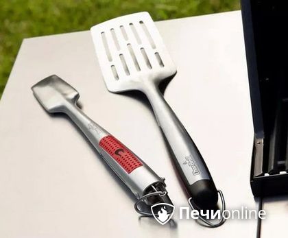 Аксессуар для приготовления на огне Char-Broil Набор инструментов  Medallion Series 2 шт (лопатка+щипцы) в Москве