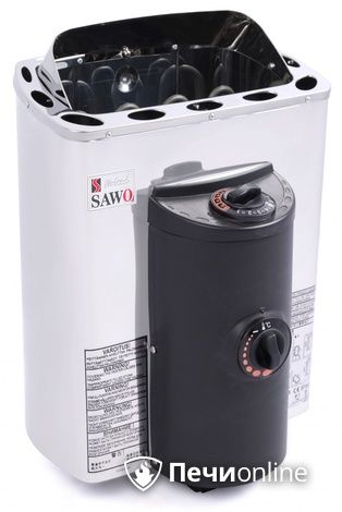Электрокаменка для сауны Sawo Mini X MX-30NB-Z с пультом управления в Москве