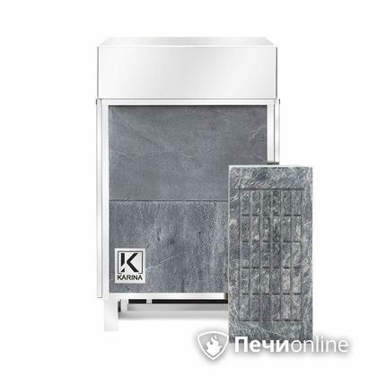 Электрическая печь Karina Elite 8 кВт Талькохлорит в Москве